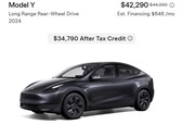 Tesla propose désormais la Model Y en stock à moins de 35 000 dollars (Source de l'image : Tesla)