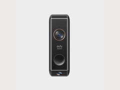 La sonnette vidéo double d&#039;Eufy possède une caméra supérieure de 2k et une caméra inférieure de 1080p pour une sécurité supplémentaire. (Image source : Eufy)