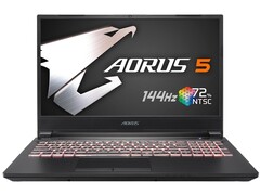 Gigaoctet Aorus 5 avec Core i7 10ème génération, écran 144 Hz, GeForce RTX 2060, 16 Go de RAM DDR4, et 512 Go de SSD NVMe à $1050 après rabais (Source : Newegg)