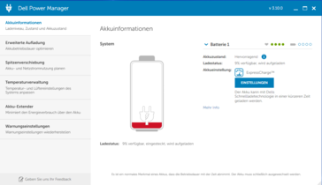 Avec ExpressCharge, la batterie se charge à 80 % en une heure.