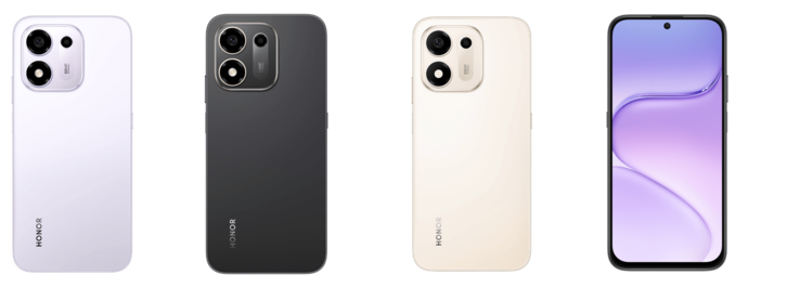 Les coloris disponibles pour l'Honor 600S 5G.