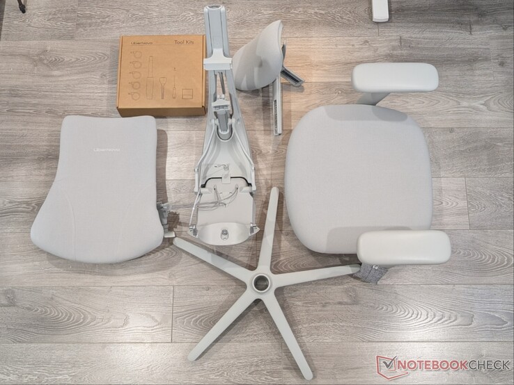 Contenu de la boîte.