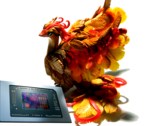 Processeurs Little Phoenix avec Radeon 740M iGPU (Image Source : maga-01 on Deviantart + Notebookcheck)