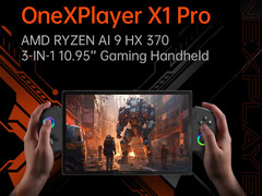 Le OneXPlayer X1 Pro est un ordinateur de poche surdimensionné. (Source de l'image : One-Netbook)