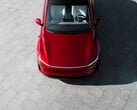 La nouvelle Tesla Model Y en couleur Ultra Red (Source de l'image : Tesla)
