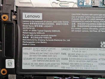 batterie - informations sur