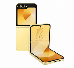 Le Galaxy Z Flip6 reprend le design de son prédécesseur sur quelques points subtils. (Source de l'image : Passionategeekz)