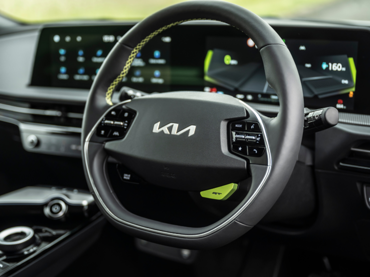 La Kia EV6 GT. (Image source : Kia)