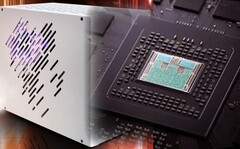 Le système basé sur l&#039;AMD 4700S pourrait comporter un APU similaire à celui des consoles Xbox Series X|S. (Image source : Tmall/Microsoft - édité)