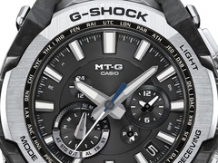 Sur la photo, un gros plan du cadran de la Casio MTG-B4000-1AJF. Le prochain MTG-B4000D devrait conserver la plupart des aspects de ce cadran. (Source de l'image : Casio)