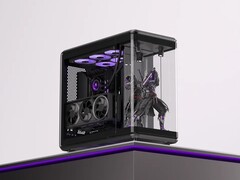 Image montrant le boîtier MasterFrame 360. (Source de l&#039;image : Cooler Master)