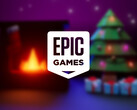 Monument Valley I et II sont actuellement disponibles en tant que jeux mobiles gratuits. Photo : une image promotionnelle de Noël de la vitrine. (Source de l'image : Epic Games Store)