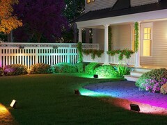 Govee a lancé les Outdoor Flood Lights 2 en Europe. (Source de l'image : Govee)