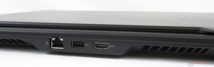 Arrière : Gigabit RJ-45, USB-A 3.2, HDMI 2.0b