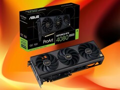 La RTX 4080 Super a suivi la RTX 4080 en janvier 2024 avec plus de performances et un prix plus bas. (Source de l'image : Asus, Unsplash, édité)