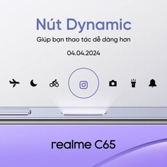 Le Realme C65...