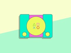 Une représentation artistique de la PlayStation originale de Sony.