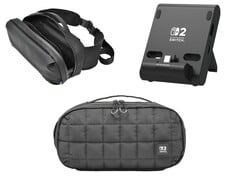 Étuis de transport Hori Switch 2 et station d&#039;accueil portable PlayStand. (Source de l&#039;image : Amazon, édité)