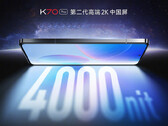 Le Redmi K70 Pro serait le premier smartphone doté d'un écran de 4 000 lumens. (Source de l'image : Xiaomi)