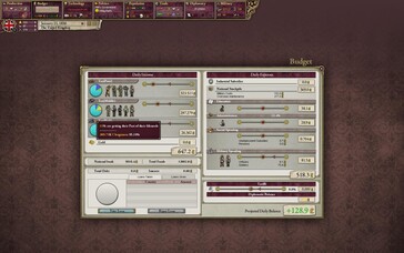 Photo : une capture d'écran du jeu Victoria II.