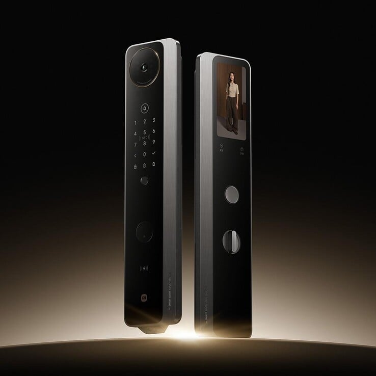 La serrure de porte intelligente M40 de Xiaomi. (Source de l'image : Xiaomi)