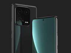 Le Xiaomi 13 Pro devrait être l&#039;un des premiers smartphones équipés de Snapdragon 8 Gen 2. (Image source : @OnLeaks &amp;amp; Zoutons)