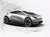 L'avant-projet initial de la plateforme de la Model 2. (Source de l'image : Tesla)