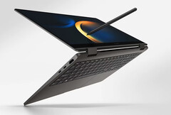 Le Galaxy Book4 360 aura un écran plus lumineux que son homologue Galaxy Book4, le modèle précédent étant illustré. (Source de l&#039;image : Samsung)