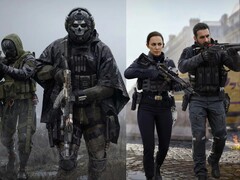 Ghost, le capitaine Price et d'autres personnages marquants présents dans Call of Duty : Modern Warfare 2.