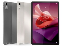 La Lenovo Tab P12 est disponible dans les finitions avoine et gris orage. (Source de l'image : Lenovo)