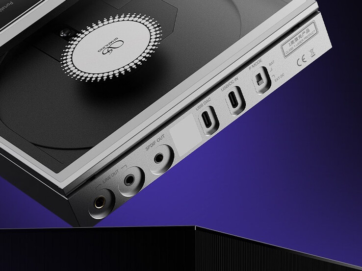 Le lecteur CD portable Shanling EC Zero AKM prend en charge les casques filaires de 3,5 mm à usage unique et de 4,4 mm à usage symétrique, les connexions optiques SPDIF et les casques sans fil Bluetooth 5.3. (Source de l'image : Shanling)