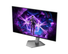 Le nouvel Agon Pro AG276QKD2 d'AOC (photo) comprend 2 x HDMI 2.1 (DSC), 1 x DisplayPort 2.1, 2 x USB 3.2 Gen 1 Type-A, 1 x USB 3.2 Gen 1 Type-B (en amont), et un port de sortie audio de 3,5 mm. Il n'y a pas de port USB-C. (Source de l'image : Display Specifications)