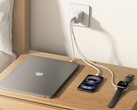 Le nouveau chargeur mural Belkin BoostCharge Pro 3-Port GaN 70W (Image source : Belkin)