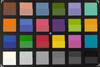 ZTE Blade V10 Vita - ColorChecker : la couleur de référence se situe dans la partie inférieure de chaque bloc.