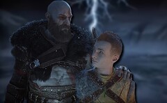 L&#039;équipe de God of War a demandé aux fans de tourner le dos aux sites de médias sociaux contenant des spoilers sur le Ragnarök. (Image source : Sony - édité)