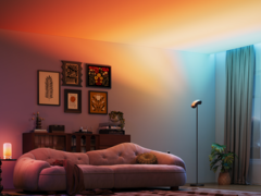 Le lampadaire Govee Torchiere (photo) sera lancé le 30 juin. (Source : Govee)