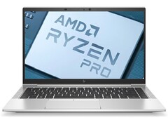 Une puce AMD Ryzen 7 PRO 5850U a été testée à l'intérieur d'un HP EliteBook 845 G8. (Source de l'image : HP (modèle G7)/AMD - édité)