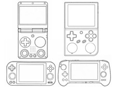 Illustrations de différentes consoles rétro Anbernic