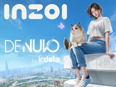 InZOI avec la bannière du logo Denuvo (Image source : Krafton, Irdeto)