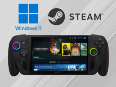 ROG Xbox Ally X fonctionnant sous SteamOS (Image source : Microsoft, Steam, Xbox Wire avec modifications)