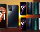 Les Realme 9i, Realme 9 Pro et Realme 9 Pro+ font leur entrée sur un marché déjà encombré et concurrentiel. (Image source : Realme - édité)