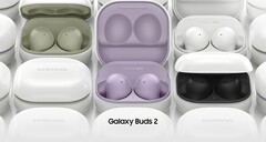 Le Galaxy Buds2. (Source : Samsung)