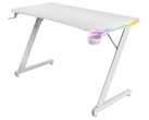 Bureau de jeu Trust Luminus RGB en blanc (Source : Trust)
