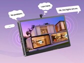 Le CrowPanel Advanced 10.1 peut être commandé par la voix et par écran tactile