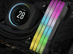 Rendu officiel du kit Corsair Vengeance RGB.