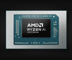 Analyse des performances et de l'efficacité de l'AMD Ryzen AI 400. (Source de l'image : AMD)