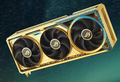 La ROG Astral GeForce RTX 5090 Dhahab OC (Image source : Asus)