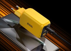 La version européenne du chargeur pliable à 3 ports Aohi Youth PD PPS 65W bénéficie d'une remise de lancement de 10 % (Image source : Aohi)