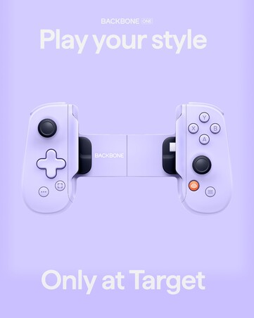 La Backbone One Purple Edition est la cinquième variante de la manette depuis son lancement. (Source de l'image : Backbone)
