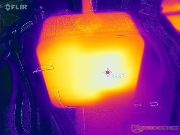 L'adaptateur secteur peut atteindre 40 °C en cas de charges lourdes